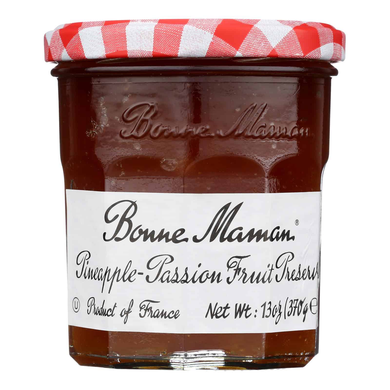 Bonne Maman - Preserves Pineap Pasn - Case of 6-13 OZ