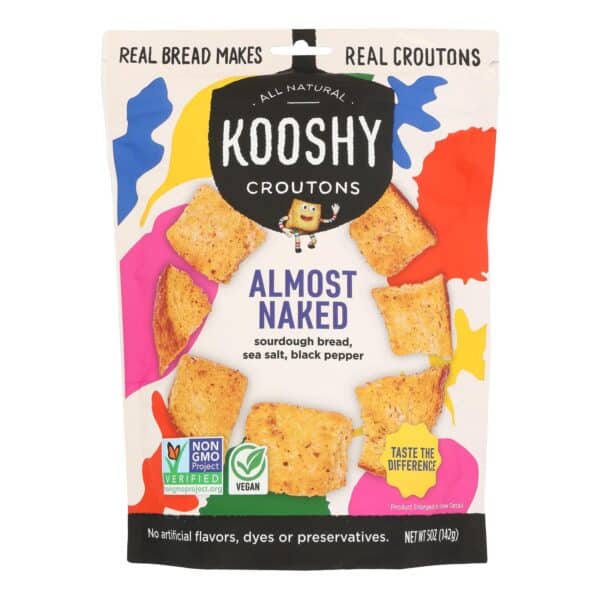 Kooshy Croutons - Almost Naked Croutons - Case of 6-5 Ounces - Image 3