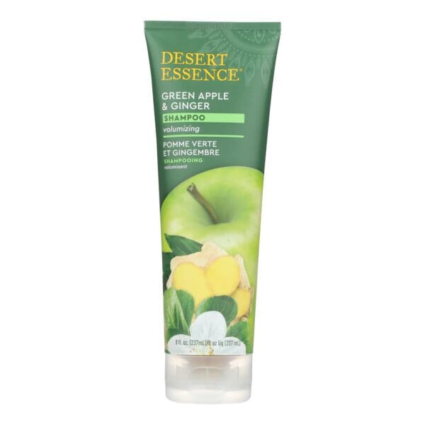 Desert Essence - Shampoo Green Apple and Ginger - 8 fl oz