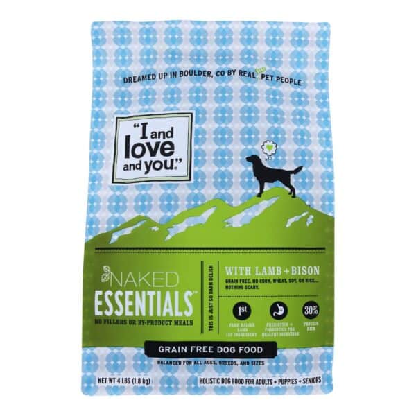 I And Love And You - Dog Kibble Lamb And Bison - Case of 4-4 LB - Image 3