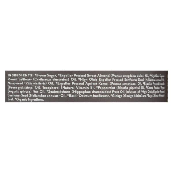 Soothing Touch Scrub - Organic - Sugar - Chocolate Peppermint Brown Sugar - 8 oz - Image 2