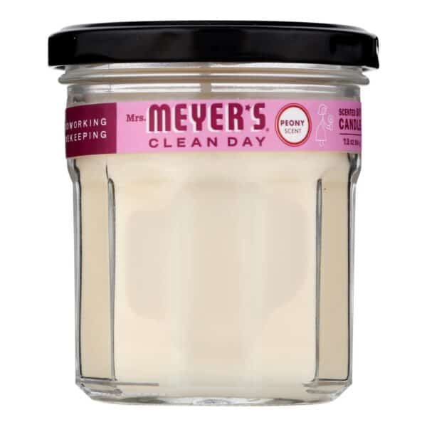 Mrs. Meyer's Clean Day - Soy Candle Peony - Case of 6-7.2 OZ - Image 2
