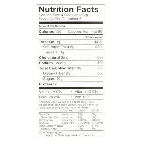 Goodie Girl Cookies Cookies - Mint Slims - Choclt - Case of 6 - 7 oz - Image 3