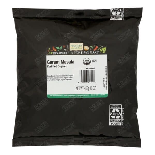 Frontier Herb Organic Garam Masala - Single Bulk Item - 1LB - Image 2