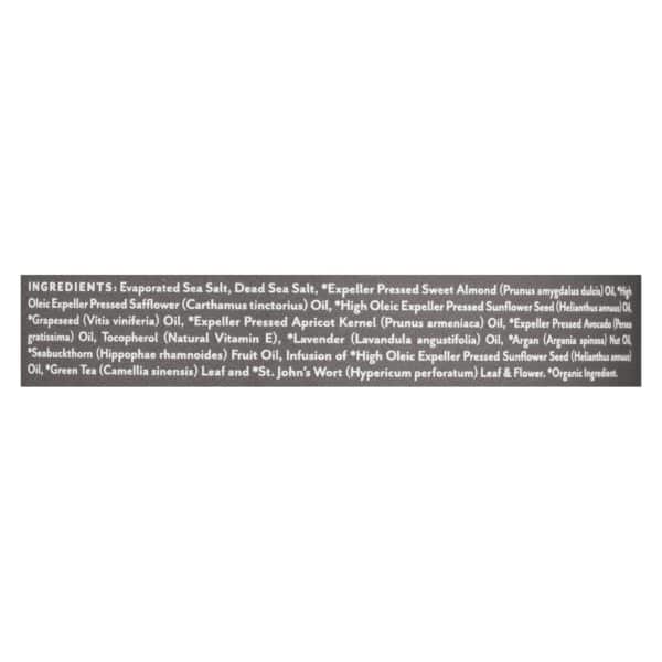 Soothing Touch Scrub - Organic - Salt - Herbal - Lavender - 10 oz - Image 2