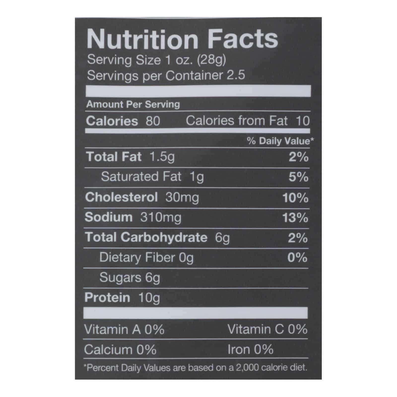 Chef's Cut Jerky - Real Chicken Jerky Honey Barbecue - Case of 8 - 2.5 oz. - Image 2