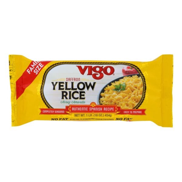 Vigo Yellow Rice - Case of 12 - 16 oz. - Image 3