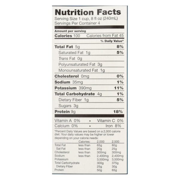 Westsoy Organic Plain - Unsweetened - Case of 12 - 32 Fl oz. - Image 3