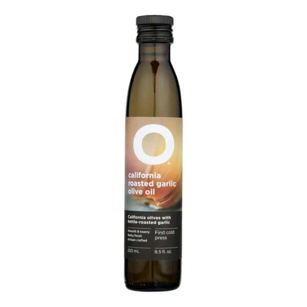 O Olive Oil Roasted Garlic Olive Oil  - Case of 6 - 8.5 FZ - Image 2