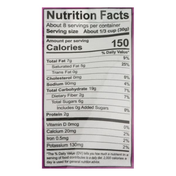 Alter Eco - Granola Cinnamon Raisin - Case of 6-8 OZ - Image 2