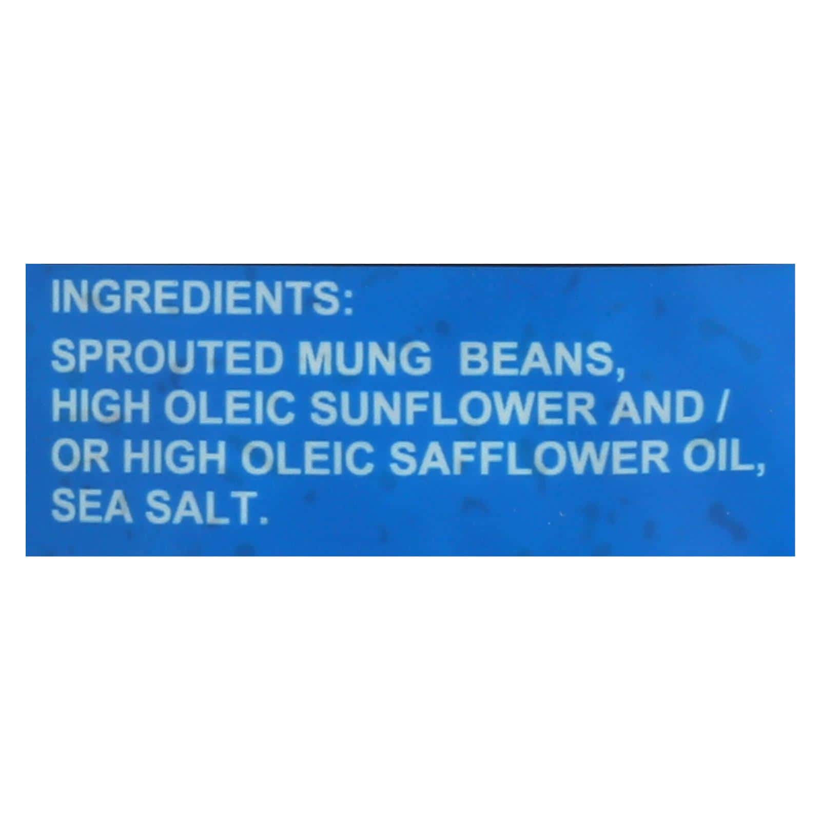 Crunchsters - Sprouted Protein Snack - Sea Salt - Case of 6 - 4 oz. - Image 3