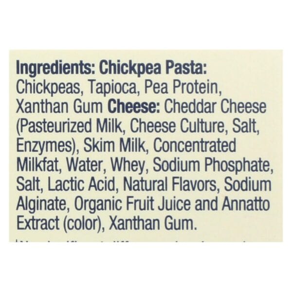 Banza - Mac Cheese Chickpea Chdr - Case of 6 - 11 OZ - Image 2