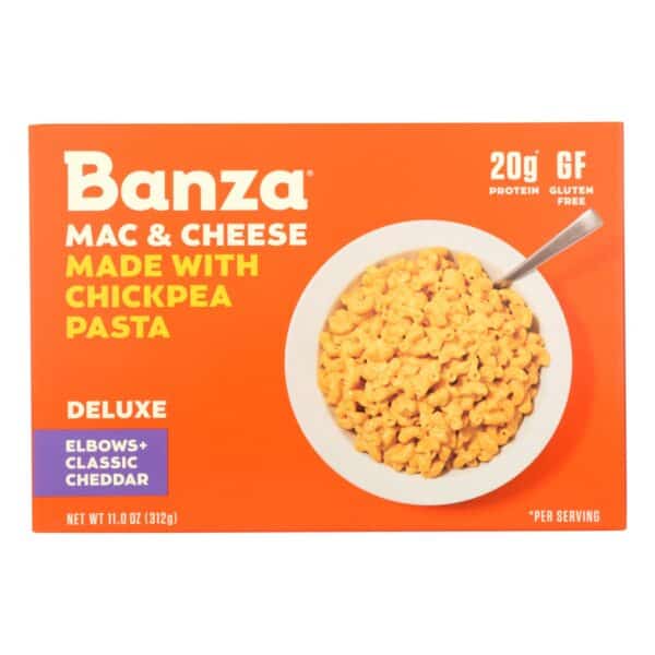 Banza - Mac Cheese Chickpea Chdr - Case of 6 - 11 OZ - Image 3