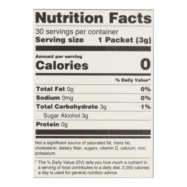 Lakanto - Monkfruit Sweetener Sticks - 30 Count - Case of 8 - 3.17 oz. - Image 3
