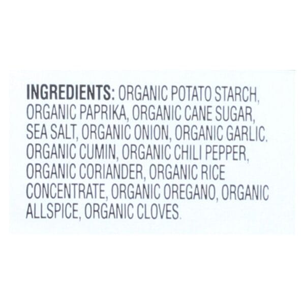 Simply Organic Seasoning Mx - Organic - Mild Chili - Case of 12 - 1 oz