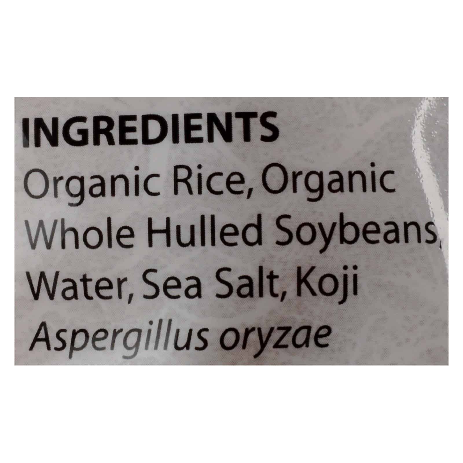 Eden Organic Shiro Miso - Case of 12 - 12.1 OZ