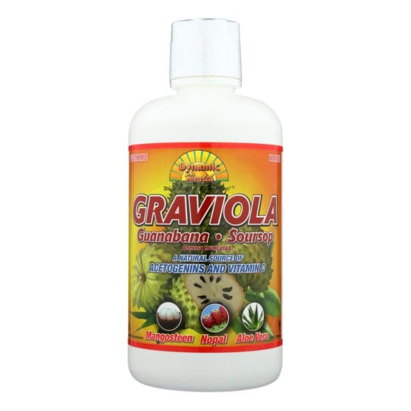 Dynamic Health Graviola Guanabana-Soursop Extract Superfruit Juice Blend - 32 oz - Image 3