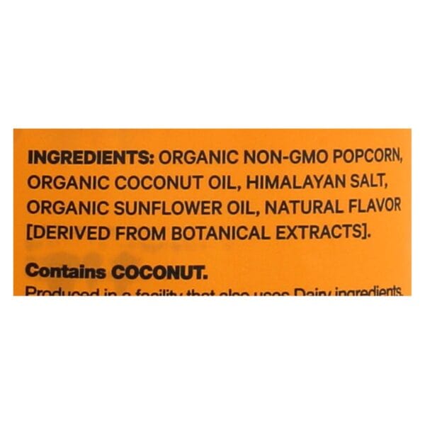 Lesser Evil Popcorn - Buddha Bowl Foods - Case of 18 - .88 oz. - Image 3