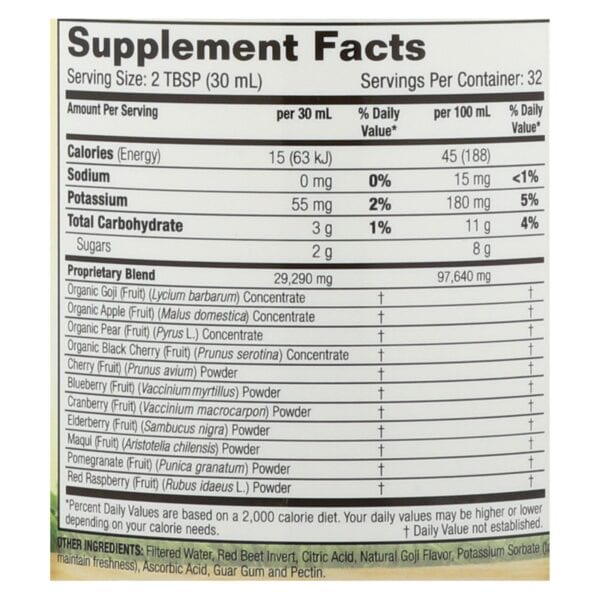 Dynamic Health Goji Berry Juice Blend - 32 fl oz - Image 2