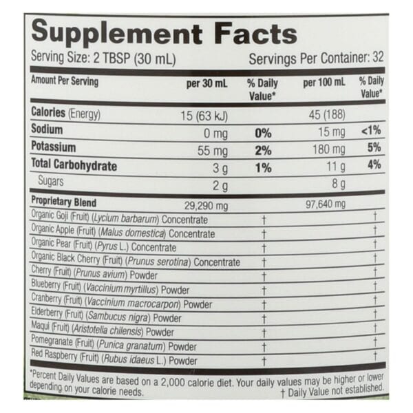 Dynamic Health Goji Berry Juice Blend - 32 fl oz - Image 3