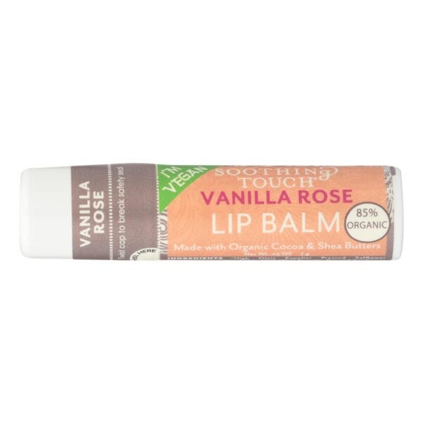 Soothing Touch Vanilla Rose Lip Balm Moisturizes And  - Case of 12 - .25 OZ - Image 2