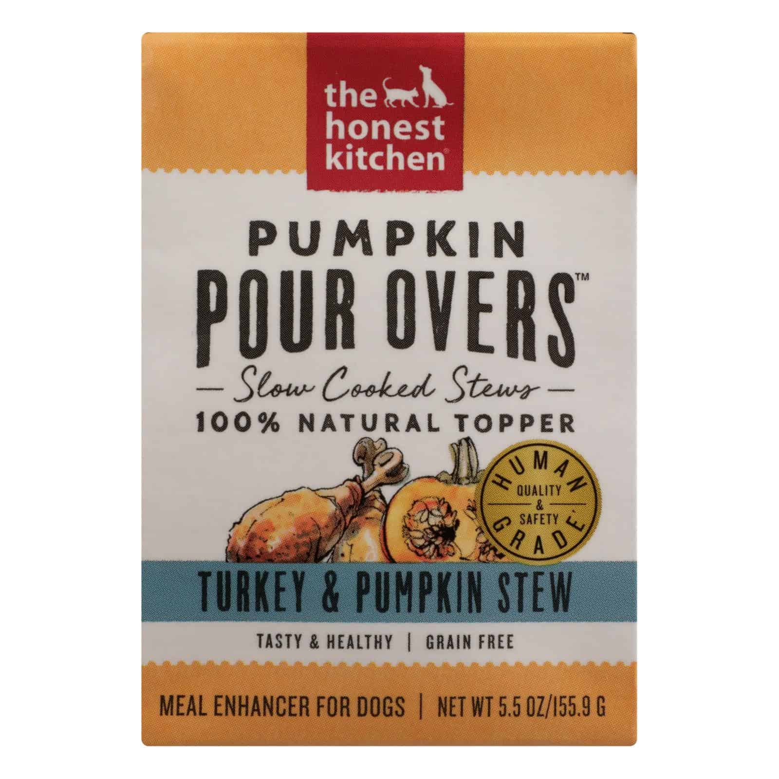 The Honest Kitchen - Dog Fd Por Ovr Turkey Pkn - Case of 12 - 5.5 OZ - Image 2