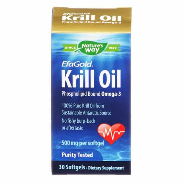 Nature's Way - EfaGold Krill Oil - 30 Softgels