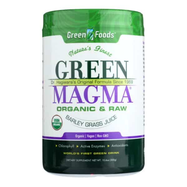 Green Foods Dr Hagiwara Green Magma Barley Grass Juice Powder - 10.6 oz - Image 2