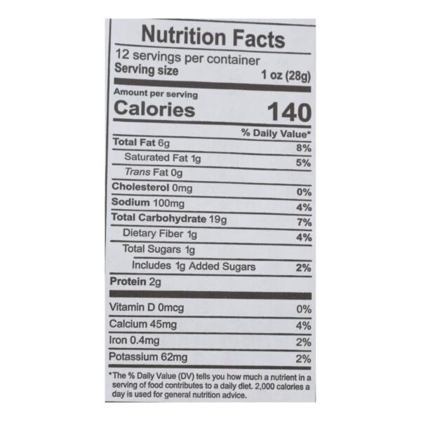 Mi Nina's White Corn Tortilla Chips With Jalapeno Aguave  - Case of 9 - 12 OZ
