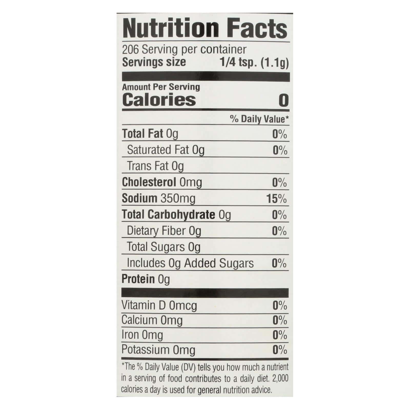 Tony Chachere's Seasoning - Creole - Case of 6 - 8 oz