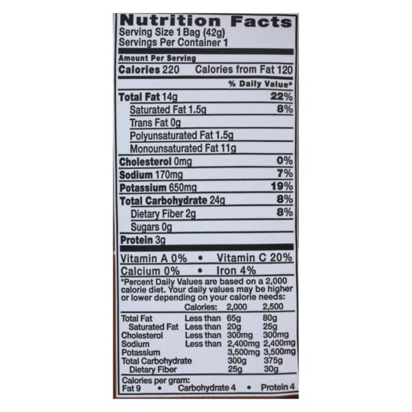 Kettle Brand Potato Chips - Sea Salt - 1.5 oz - case of 24