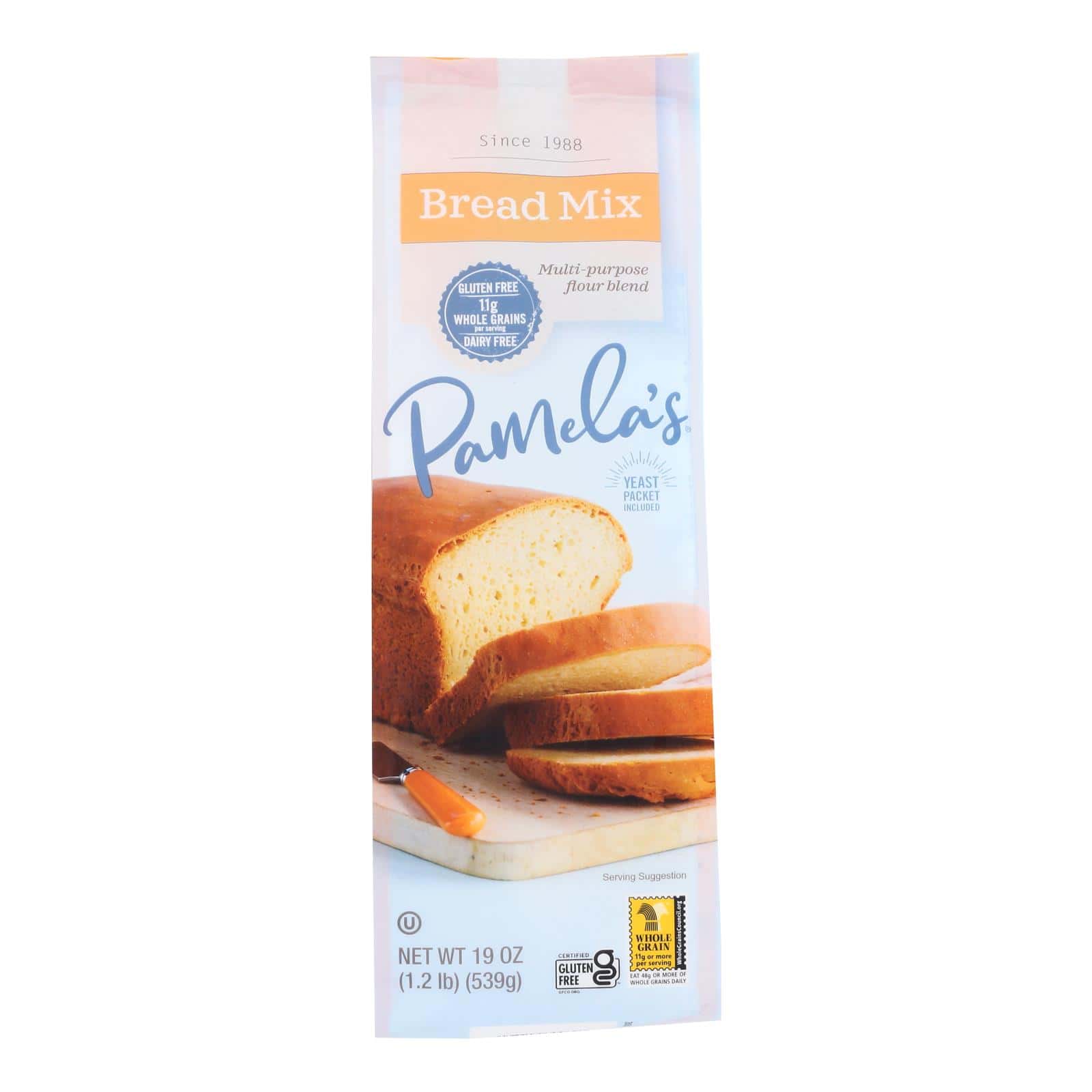 Pamela's Products - Amazing Wheat Free Bread - Mix - Case of 6 - 19 oz. - Image 3