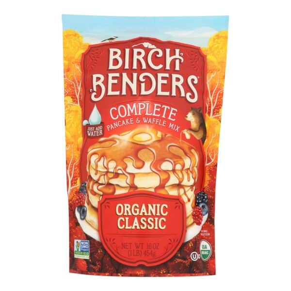 Birch Benders Pancake and Waffle Mix - Classic - Case of 6 - 16 oz. - Image 3