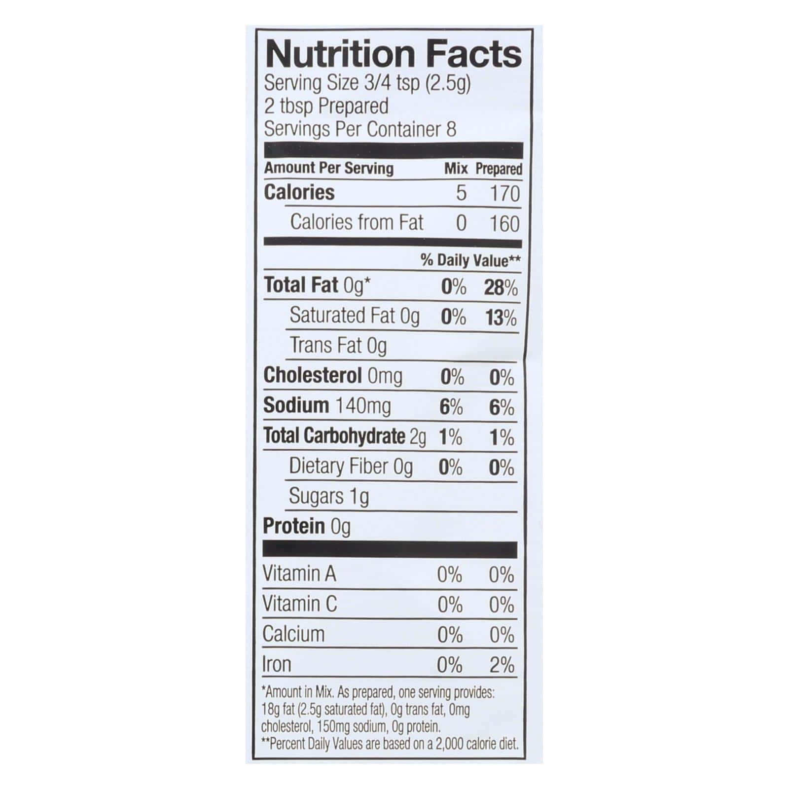 Simply Organic Italian Salad Dressing Mix - Case of 12 - 0.7 oz. - Image 2