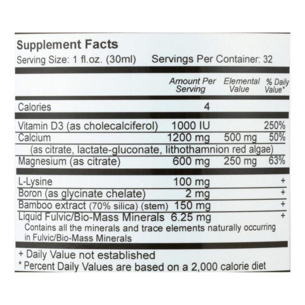 Vital Earth Minerals Cal-Mag - Liquid - 32 oz - Image 2