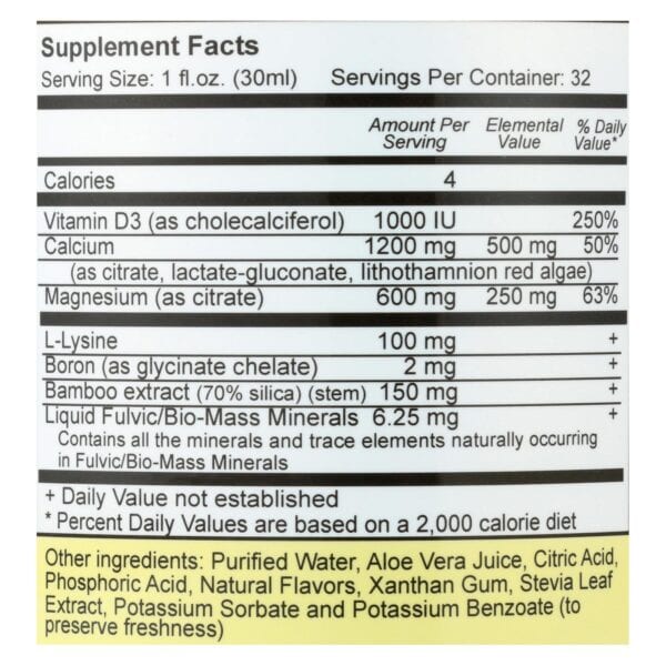 Vital Earth Minerals Cal-Mag - Liquid - 32 oz - Image 3
