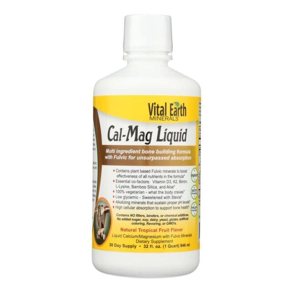 Vital Earth Minerals Cal-Mag - Liquid - 32 oz
