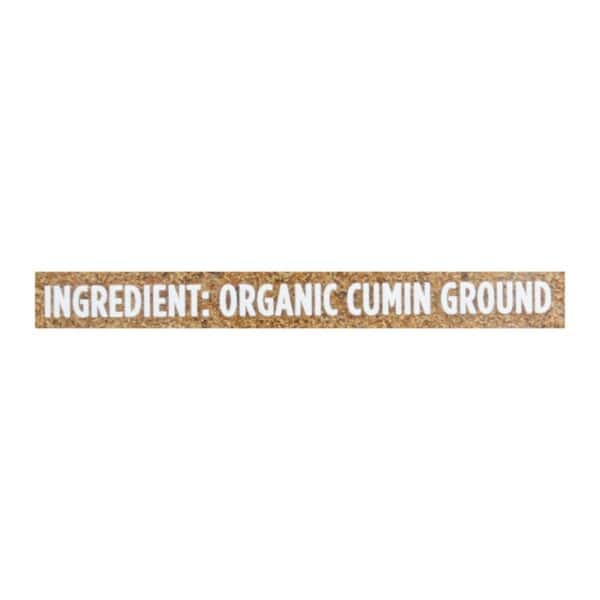 Spicely Organics - Cumin Organic Ground - Case of 2-17 Ounces - Image 2
