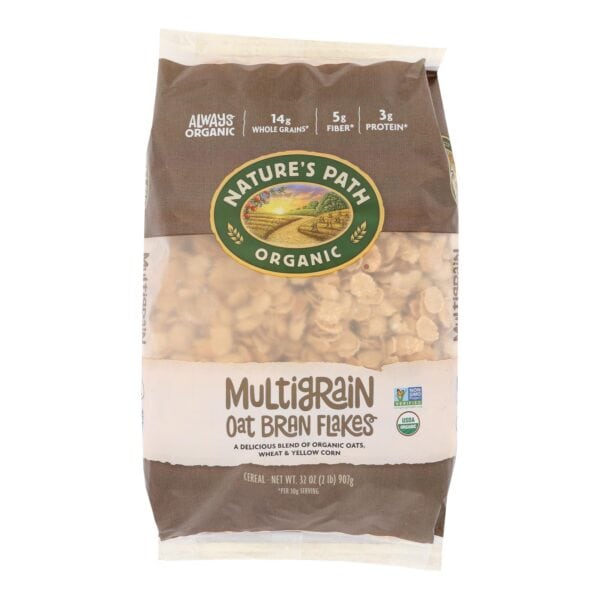 Nature's Path Organic Multigrain Oat-bran Cereal - Case of 6 - 32 oz. - Image 3