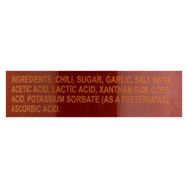 Roland Sriracha Chili Sauce  - Case of 12 - 17 OZ