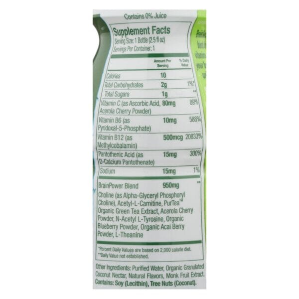 Brain Juice - Brain Juice Strawberry Lemonade - Case of 12 - 2.5 fl oz - Image 3