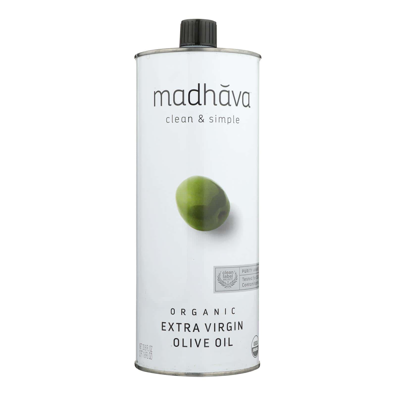 Madhava Honey - Olive Oil Organic Ext Virgin - Case of 6-33.8 OZ - Image 3