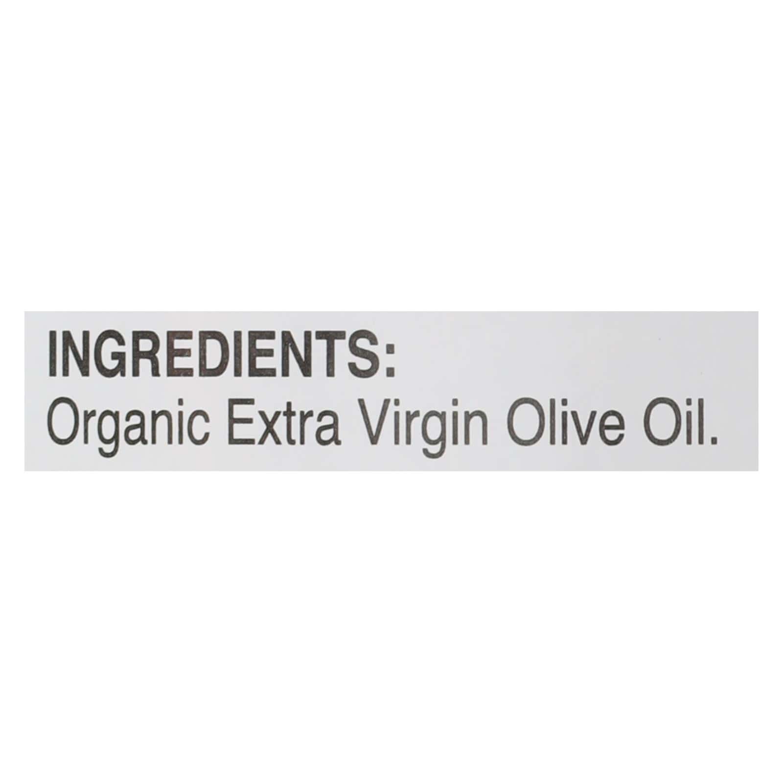 Madhava Honey - Olive Oil Organic Ext Virgin - Case of 6-33.8 OZ