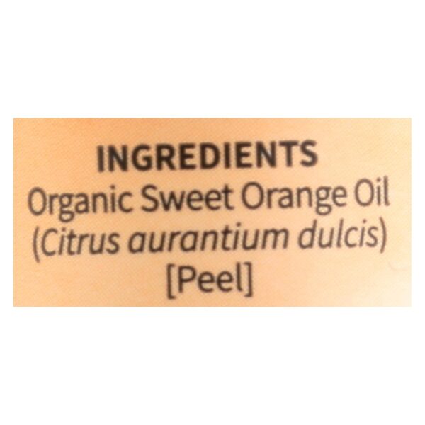 Garden Of Life - Essential Oil Orange - .5 FZ - Image 2