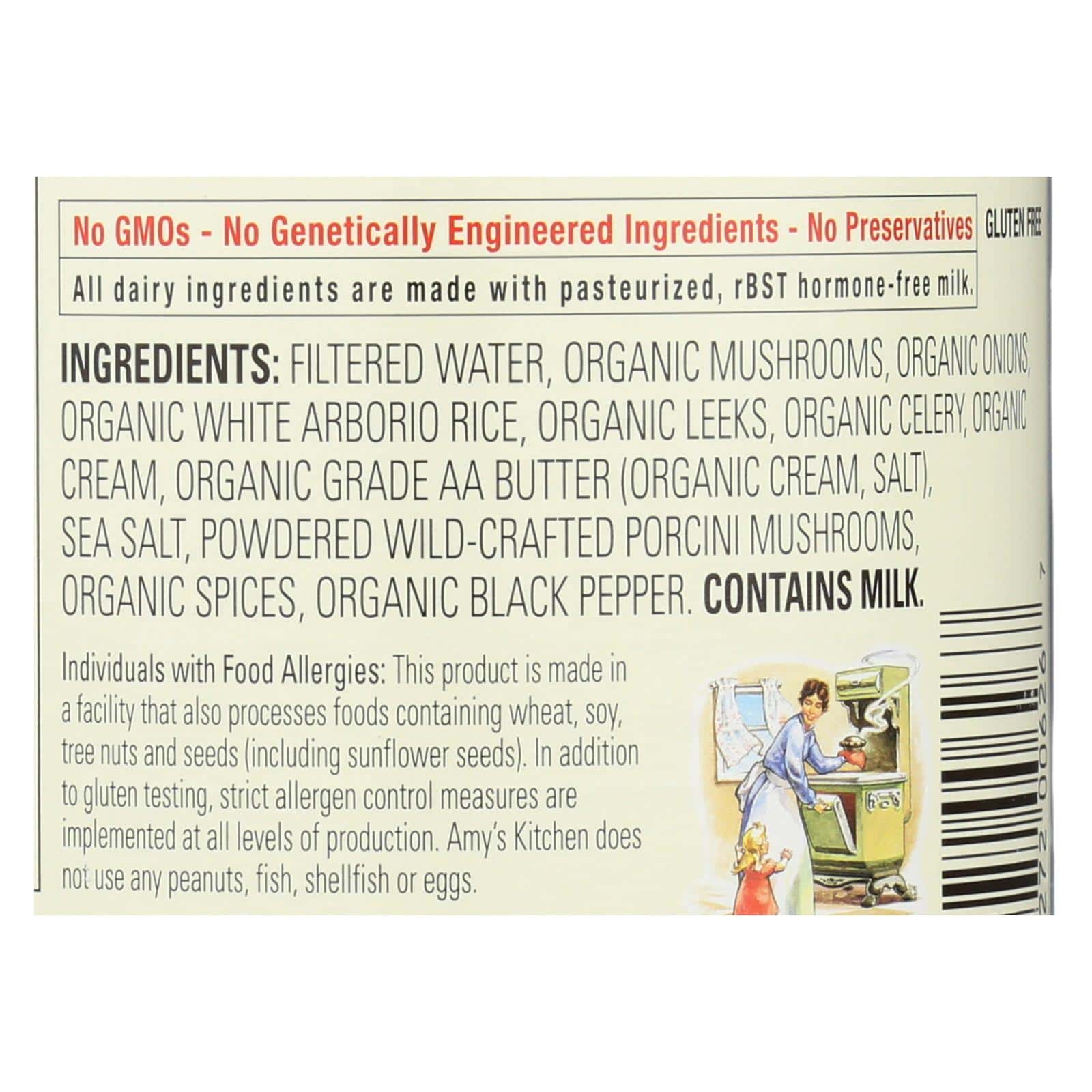 Amy's - Mushroom Bisque with Porcini - Case of 12 - 14 oz - Image 3