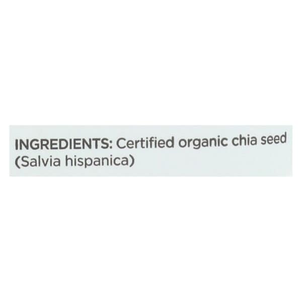 Navitas Naturals Chia Seeds - Organic - Raw - 16 oz - case of 6 - Image 3