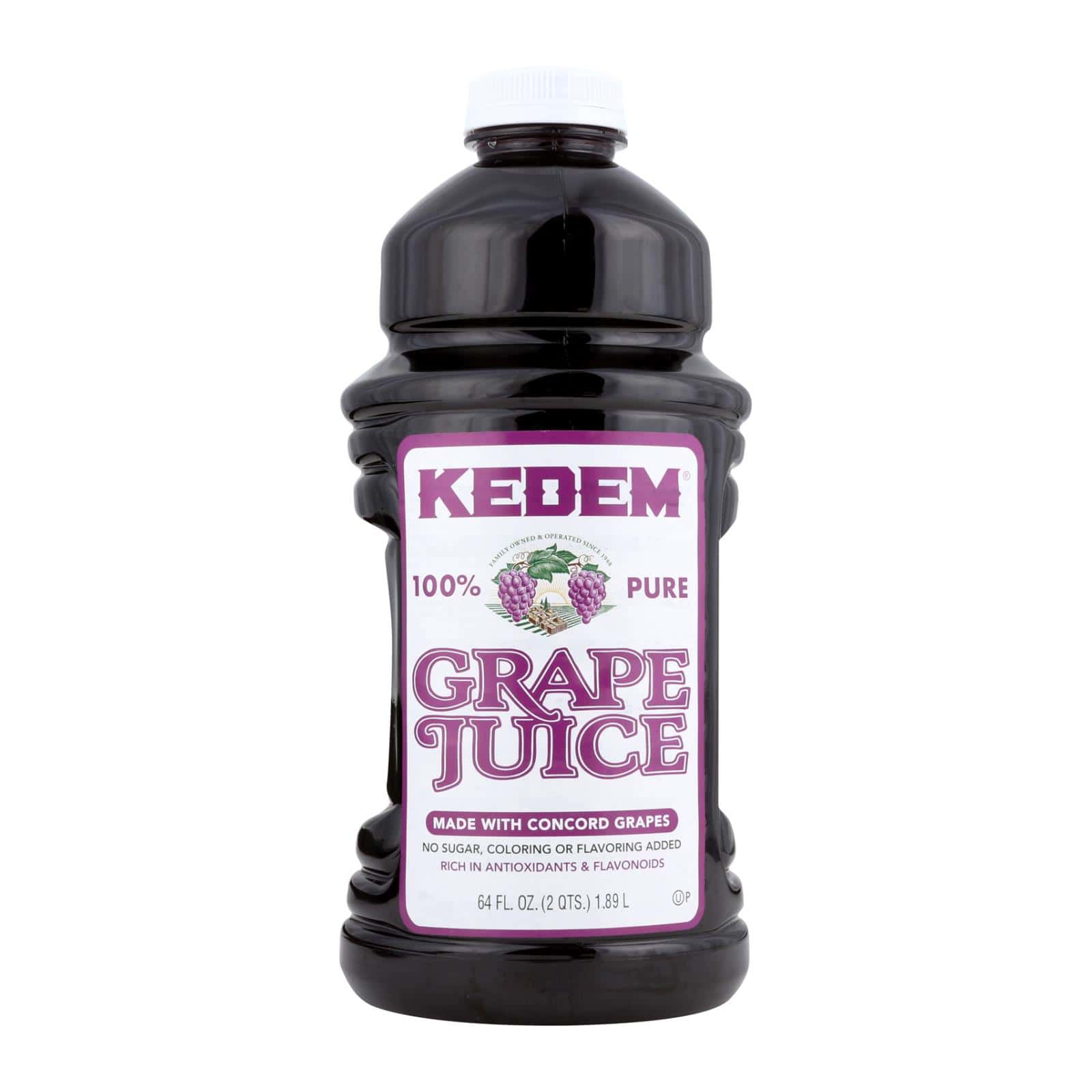 Kedem Grape Juice - Case of 8 - 64 Fl oz. - Image 2