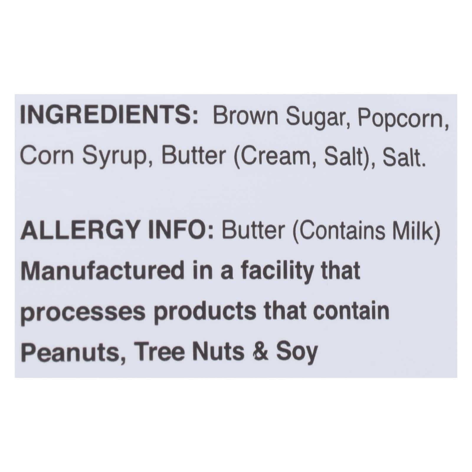 Fisher's Popcorn Caramel Popcorn - Case of 6 - 10 OZ - Image 2