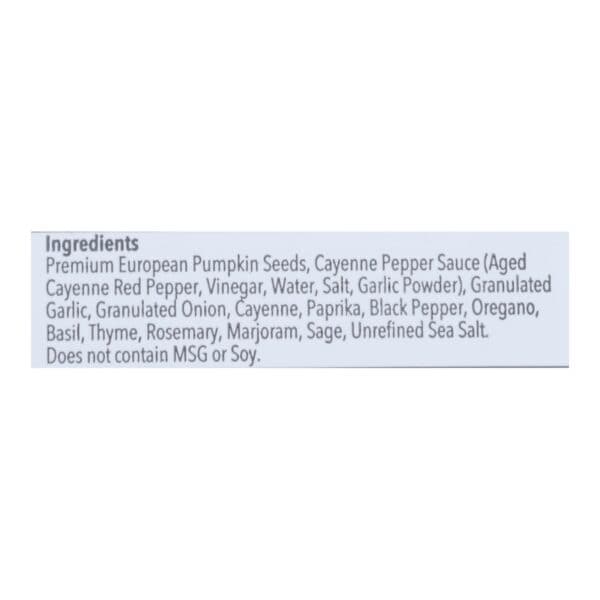 Superseedz Gourmet Pumpkin Seeds - Somewhat Spicy - Case of 6 - 5 oz. - Image 2