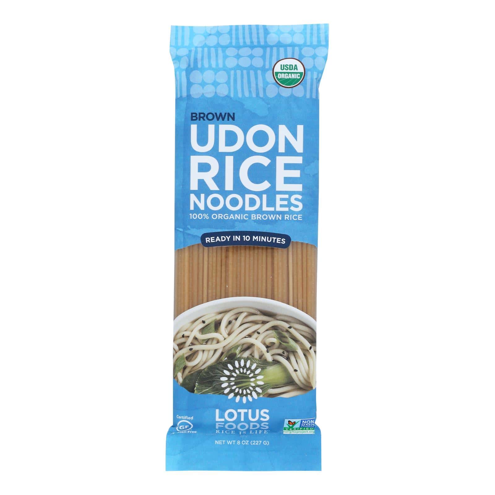 Lotus Foods - Ndls Organic Brown Rice Udon - Case of 8-8 OZ - Image 2